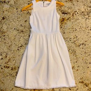 Madewell XXS white mini dress